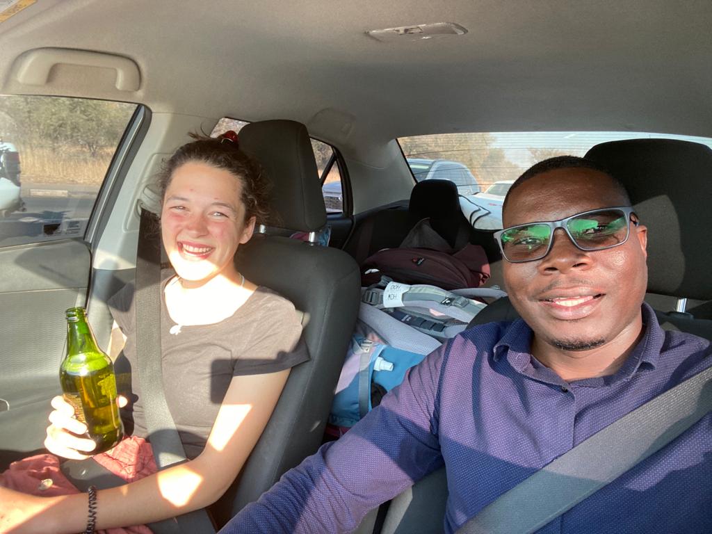 Anna Kreilkamp unterwegs in Namibia